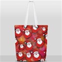 Santa Clause Full Print Rope Handle Tote (Small) View1