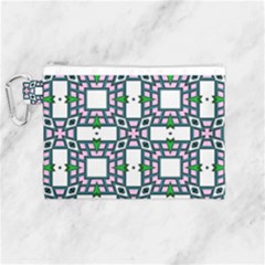 Illustrations Texture Modern Canvas Cosmetic Bag (medium) by HermanTelo