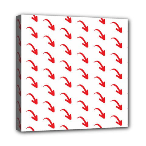 Create Your Own Custom Online Full Print Blank Template Mini Canvas 8  X 8  (stretched) by startdesign