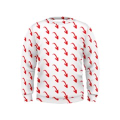 Create Your Own Custom Online Full Print Blank Template Kids  Sweatshirt by startdesign