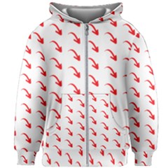 Create Your Own Custom Online Full Print Blank Template Kids  Zipper Hoodie Without Drawstring by startdesign