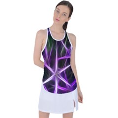 Neurons Brain Cells Imitation Racer Back Mesh Tank Top by HermanTelo
