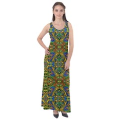 Ab 152 Sleeveless Velour Maxi Dress by ArtworkByPatrick