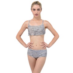 Sand Abstract Layered Top Bikini Set by Fractalsandkaleidoscopes