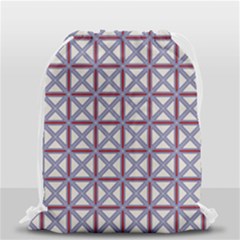 Df Donos Grid Drawstring Bag (small) by deformigo