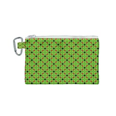 Texture Seamless Christmas Canvas Cosmetic Bag (small) by HermanTelo