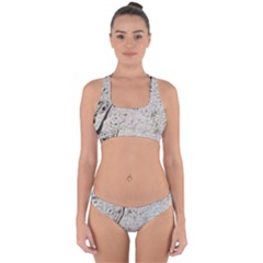 Beach Sand Cross Back Hipster Bikini Set by Fractalsandkaleidoscopes