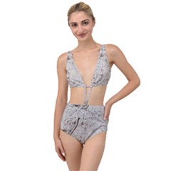 Beach Sand Tied Up Two Piece Swimsuit by Fractalsandkaleidoscopes
