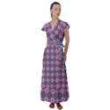 DF Izpilikua Estili Flutter Sleeve Maxi Dress View1