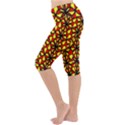 RBY-B-9-2 Lightweight Velour Cropped Yoga Leggings View2
