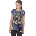 Motion And Emotion 1 1 Cap Sleeve High Low Top View1