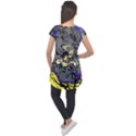 Motion And Emotion 1 1 Cap Sleeve High Low Top View2