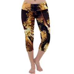 Christmas Tree  1 2 Capri Yoga Leggings by bestdesignintheworld