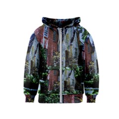 Hot Day In Dallas 53 Kids  Zipper Hoodie by bestdesignintheworld