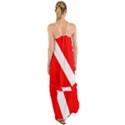 Diving flag Cami Maxi Ruffle Chiffon Dress View2