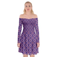 Df Alternia Off Shoulder Skater Dress by deformigo