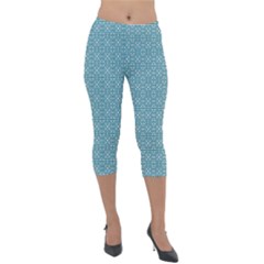 Df Tadeo Di Palma Lightweight Velour Capri Leggings  by deformigo