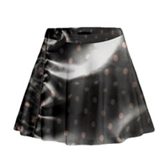 Polka Dots 1 2 Mini Flare Skirt by bestdesignintheworld