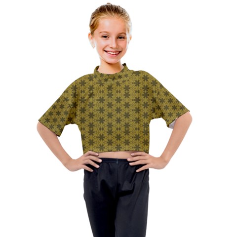 Teressa Kids Mock Neck Tee by deformigo