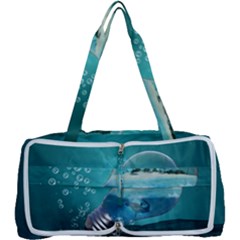 Awesome Light Bulb With Tropical Island Multi Function Bag by FantasyWorld7
