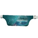 Awesome Light Bulb With Tropical Island Active Waist Bag View2