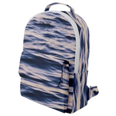 Ocean At Dusk Flap Pocket Backpack (small) by TheLazyPineapple