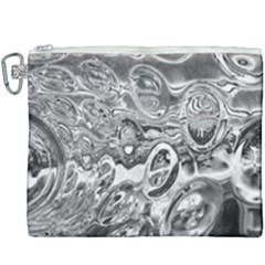 Pebbels In The Pond Canvas Cosmetic Bag (xxxl) by ScottFreeArt