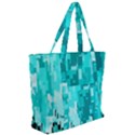 469823231 Glitch48 Zip Up Canvas Bag View2