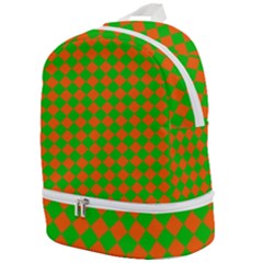 Generated Glitch20 Zip Bottom Backpack by ScottFreeArt