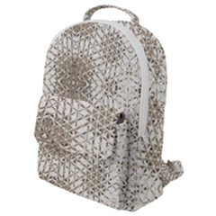 17 Square Triangle Oveerlaye Title X24 Image3a95253 Mirror Flap Pocket Backpack (small) by ScottFreeArt
