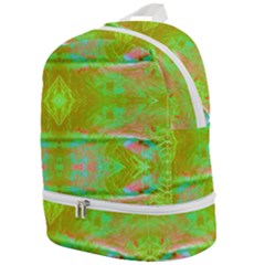 Tank Yellow  #scottfreeart N Green Purple Img 1589 Zip Bottom Backpack by ScottFreeArt