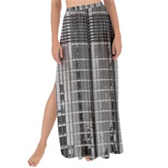Architecture Structure Glass Metal Maxi Chiffon Tie-up Sarong by Vaneshart