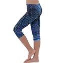 Matrix Technology Data Digital Kids  Lightweight Velour Capri Leggings  View2