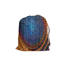 Matrix Technology Data Digital Drawstring Pouch (medium) by Vaneshart