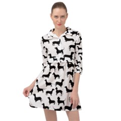 Dachshunds! Mini Skater Shirt Dress by ZeeBee