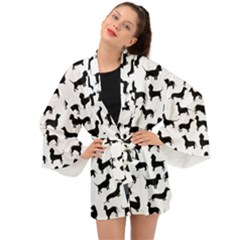 Dachshunds! Long Sleeve Kimono by ZeeBee