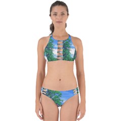 Drawing Of A Summer Day Perfectly Cut Out Bikini Set by Fractalsandkaleidoscopes