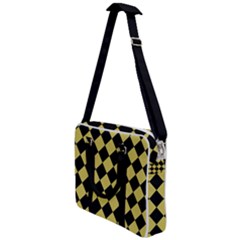 Block Fiesta Black And Ceylon Yellow Cross Body Office Bag by FashionBoulevard