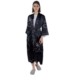Rose 732363 Maxi Satin Kimono by Sobalvarro