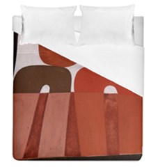 Sophie Taeuber Arp, Composition À Motifs D arceaux Ou Composition Horizontale Verticale Duvet Cover (queen Size) by Sobalvarro