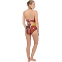 Sophie Taeuber Arp, Composition à Motifs D arceaux Ou Composition Horizontale Verticale Scallop Top Cut Out Swimsuit View2