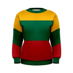 Lithuania Flag Women s Sweatshirt by FlagGallery