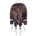 Fractal Fantasy Abstract Design Zip Bottom Backpack View3