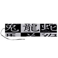 Chinese Signs Of The Zodiac Roll Up Canvas Pencil Holder (l) by Wegoenart