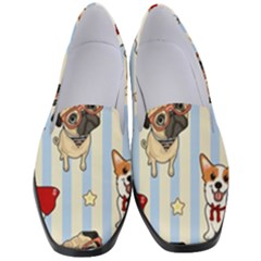 Pattern Dog Women s Classic Loafer Heels by Nexatart