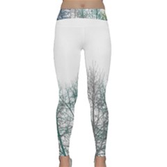 Multicolor Graphic Botanical Print Classic Yoga Leggings by dflcprintsclothing