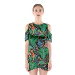 14 Shoulder Cutout One Piece Dress by Sobalvarro