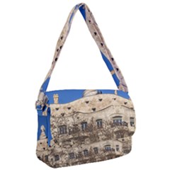 Gaudi, La Pedrera Building, Barcelona - Spain Courier Bag by dflcprintsclothing