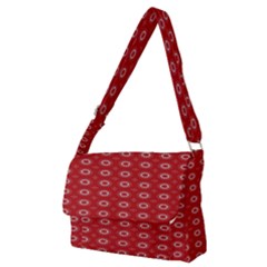 Red Kalider Full Print Messenger Bag (m) by Sparkle