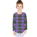 Digital Grapes Kids  Long Sleeve Tee View1
